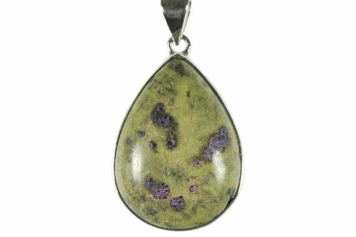 Polished Atlantisite Pendant (Necklace) - Sterling Silver #228521